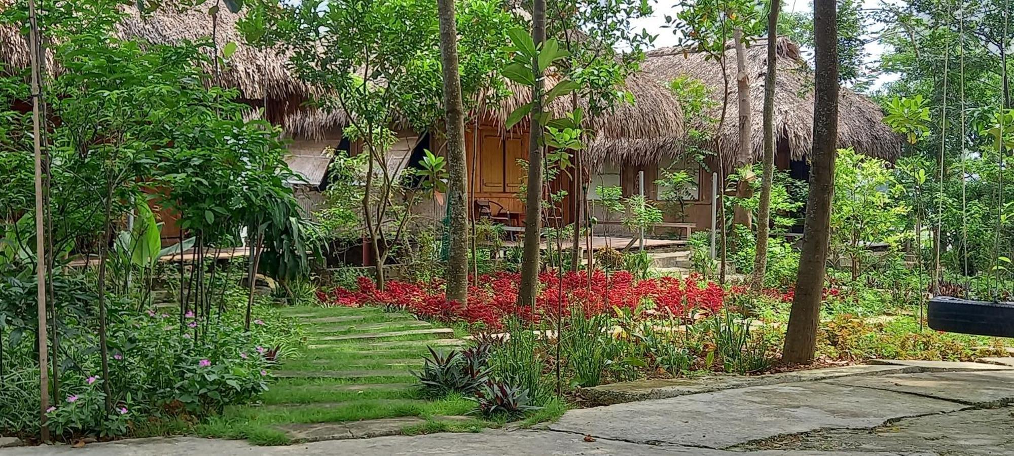 Cuc Phuong Bungalow Nho Quan Exterior foto